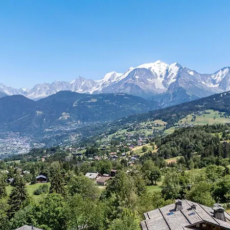 La Ferme Des Seugets, Chic & Authenticite, Vue Montblanc Chalé Combloux