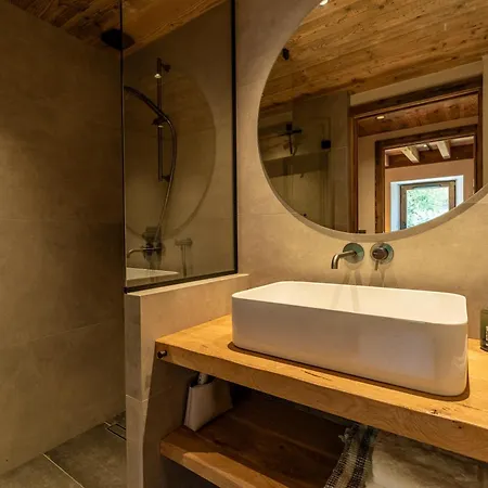 木屋 La Ferme Des Seugets, Chic & Authenticite, Vue Montblanc *